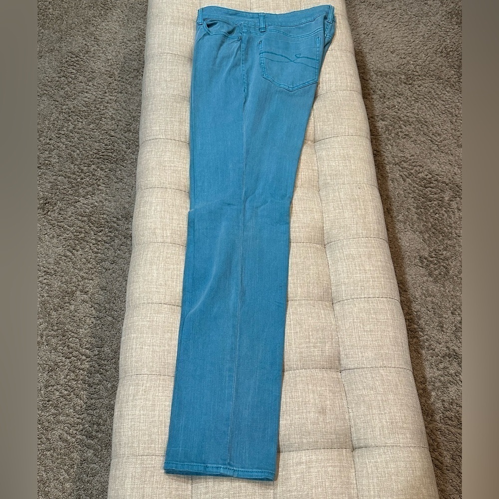 DKNY Soho Skinny Jeans - Size 10, Bright Blue-EUC - Picture 2 of 10